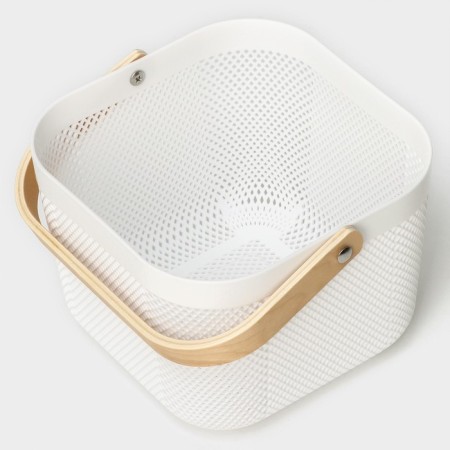 LADOM storage basket "Scandinavia", 23.5 × 24 × 18 cm, white color-2
