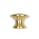 Handle button Cappio RK148, D = 24 mm, satin gold color