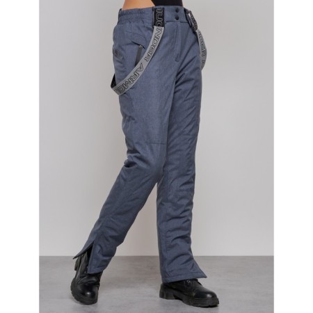 Semi -combinezone ski insulated female winter, size 44, blue color-9