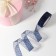 Kapron ribbon “Peas”, 25 mm, 23 ± 1 m, dark blue color