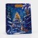 Package Gift New Year Laminated "Night Beauty", 18 x 22.3 x 10 cm.