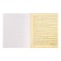 Subject subject calligrata "light marble", 48 sheets in the line of literature, with reference material, cover coated cardboard, uf-lak, block offset
