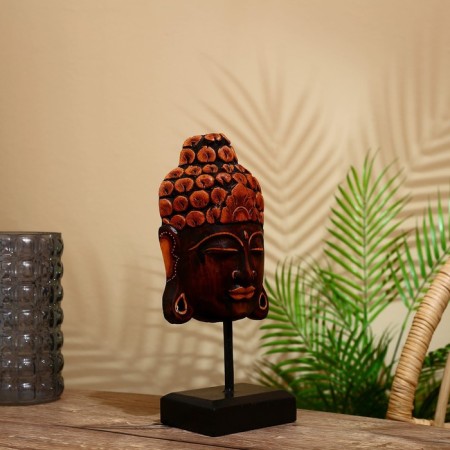 Souvenir "Head of Buddha" Albezia 30 cm