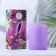 Aromatic candle "Wild orchid", 4 × 6 cm, in a box