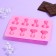 Form for ice and chocolate “Everything is incredible”, silicone, 18.5 x 14.2 x 1.6 cm, pink color 18+