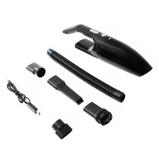 Vacuum cleaner automobile Cartage, wireless, 5 nozzles, 120 watts, 12 V, black