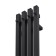 Electric towel Grois Quartet, 180x1500 mm, lower right, black