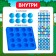 Board game for children "And here is a couple!", Blue tractor