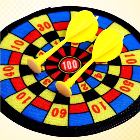 Darts "from 1 to 100", on Velcro-3
