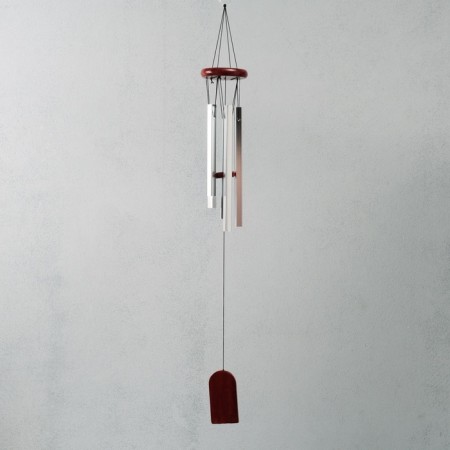 Wind Music Metal "Square pipes" 5 tubes 74 cm