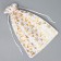 Bag gift canvas “Holiday in the house”, embossing, 20 x 30 cm +/- 1.5 cm, New Year