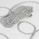 Cord twisted, d = 5 mm, 9 ± 1 m, silver color