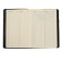 Diary Semi -dated A5, 208 PROFY sheets, reclaid leather, replaced block, gold cut, black