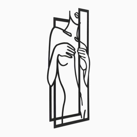 Decoration wall for the interior, panel on the wall of wood "body", 60 x 37.1 cm-4