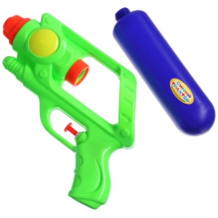 Water gun "Pistol", blue tractor, mix-5