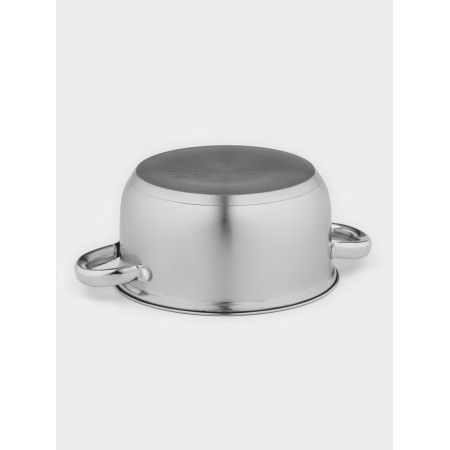 Grette stainless steel pan, 2.3 l, d = 18 cm, with a lid, the capsule, induction-10