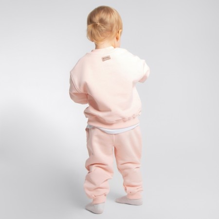 Baby Minaku: Basic Line Baby, powder pink, height 74-80-4