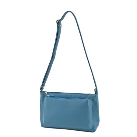 Cross-Bodi bag, lightning department, blue color 20x30x8cm