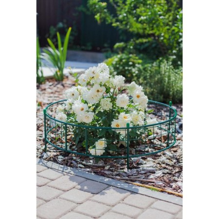 Galf flowerbed, 37 × 70 × 70 cm, green, "lattice"-2