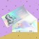 Money envelope "Kotofey", holography, 16.5 x 8 cm