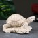 Figure "Turtle on Stone" ivory, 8x7x6cm
