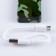 Electronic lighter in a gift box, arc, usb, khaki color, 3.5 x 7 cm