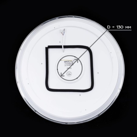 Lamp Citilux "Starlight Smart" CL703A81G 59x59x8.5 cm, 1x90W, LED, Gray Color-27