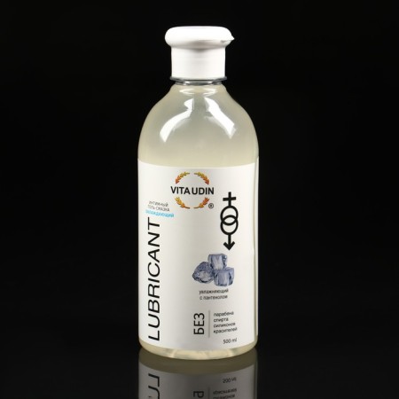 Intimate gel senile "Vita Udin" cooling (Flip-top cover) 500 ml