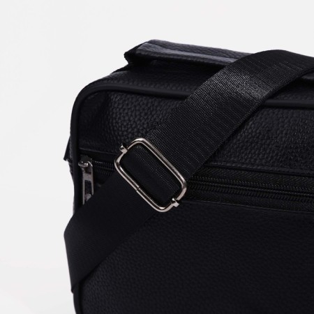 Male bag, black color-4