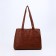 Bag-bag with zipper brown color
