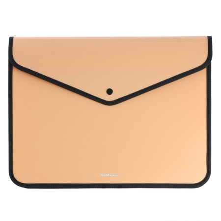 Folder-convert on the button, A4, 600 μm, Erichkrause "Matt Manga", with a textile insert, with an extension, opaque mix-4