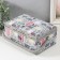 Owl and feathers needlework box 24x16x11 cm