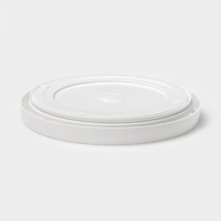 Round rotating Griten, d = 25 cm, white color-3