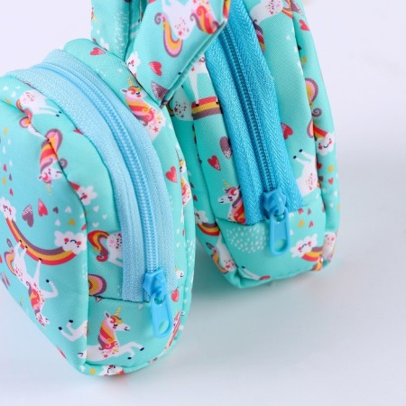 Keychain "backpack Vyuka", 10 cm, blue color-5
