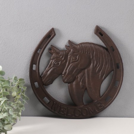 Survenger Chugun wall "horses in the horseshoe" 1.5x29x31 cm