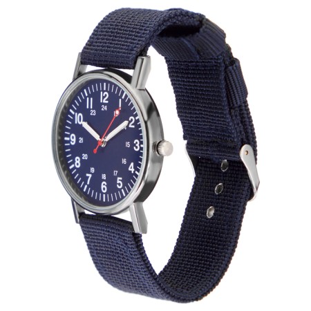 Men's watch, luminous, blue watches-3