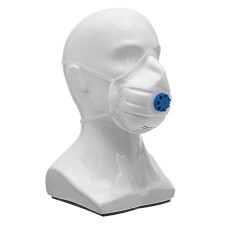 Half mask Filter molded source-1FK 892597, with exhalation valve, FFP2 nr