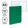 Folder with 20 liners A5, 500 μm, calligrata, texture "sand", green