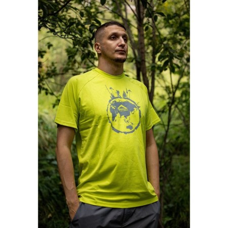 T-shirt Payer World Tour, cotton, lime, rr XS-8