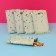 Gift, metallized package, “peas” white 17x25 cm, 20 microns 10 pcs set