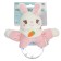 Soft rattle "Sweet bunny", from 3 months.