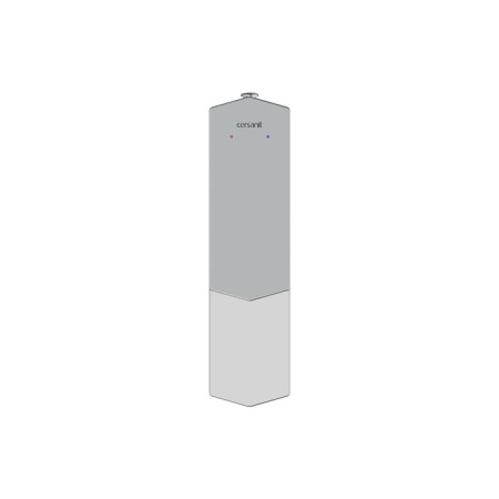 Cersanit Wisla A63055 shell mixer, drain-6