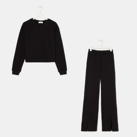 Women's costume (jumper and trousers) Mist, p. 44-46, black-2