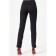 Female trousers, size 42, black color, white