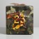 Gift folding box, packaging, "February 23", 18 x 18 x 18 cm