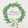 Apron Ethel "Christmas Wreath" 60x70 cm, 100% cotton, sarzha 190 g/m2