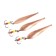 Vertical spinning "Yaman" perfect with the tee, size 40 mm, 4.5 g, color copper