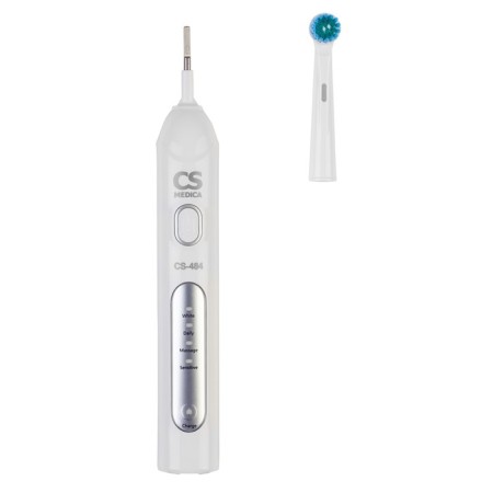 Electric toothbrush CS Medica CS-484, 8000 motion/min, 4 modes, timer, battery-4