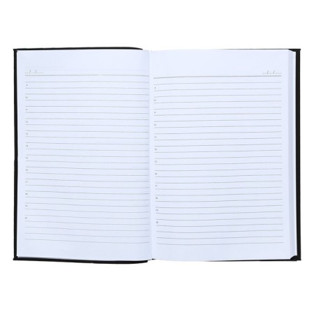Diary of Leduced A5, 136 sheets in the "silhouette" line, solid cover, lamination Soft Touch, foil embossing, offset block 60 g/m2-4