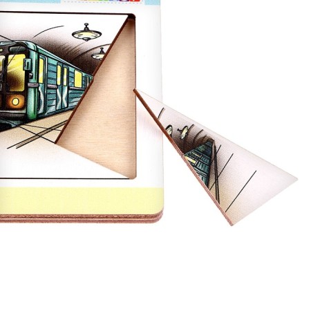 Puzzle for babies "Transport"-1